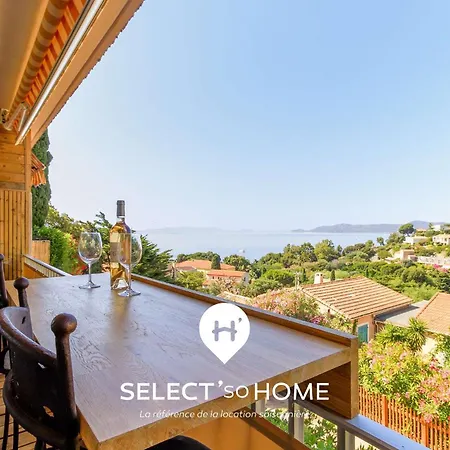 Selectsohome - Deep Blue, Vue - La Fossette - Deep Blue Apartment Le Lavandou